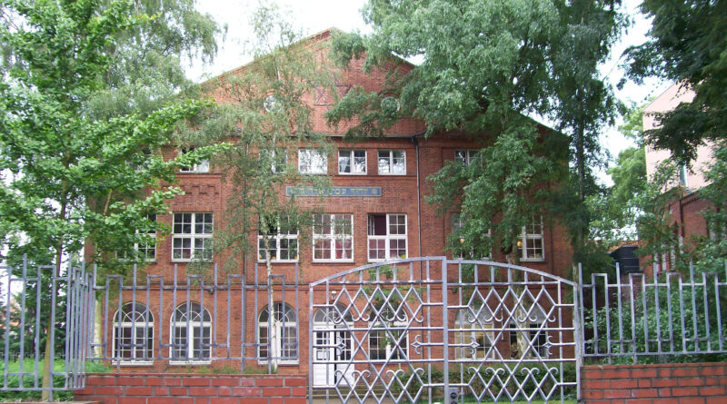 Die Lübecker Synagoge - Originalbild: MrsMeyerDE